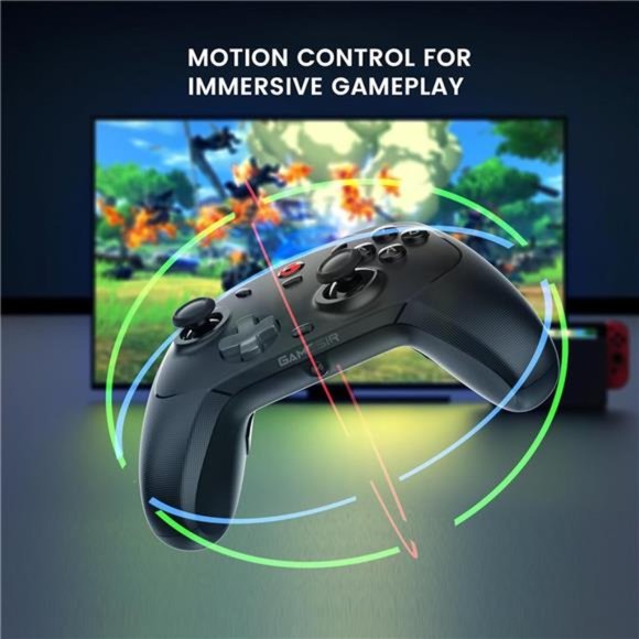 T4 Cyclone Pro Wireless Pro Controller for Switch/Lite/OLED, (No Drifting) - Picture 6 of 6